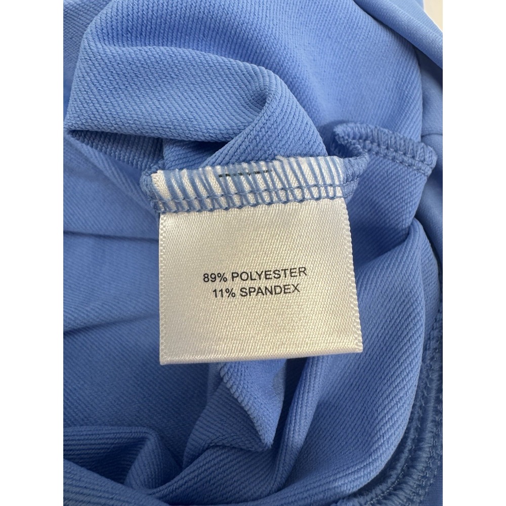 NWT Peter Millar Bonnet Blue Perth Shadow Stripe Floral Quarter-Zip SMALL $145 - Picture 5 of 11